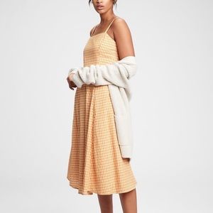 Gap • Yellow Gingham Checkered Summer Dress